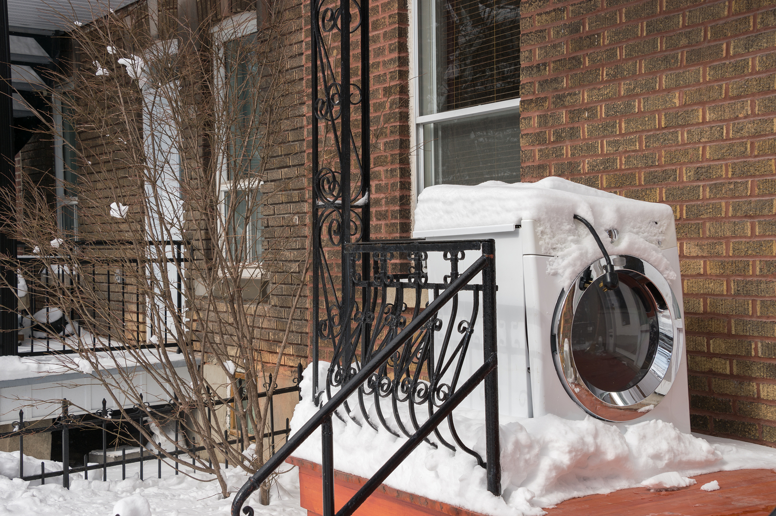 washing machine waste collection